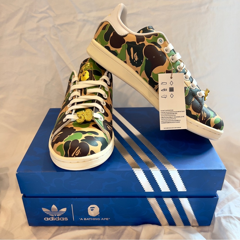 BAPE X ADIDAS STAN SMITH BAPE ABC CAMO